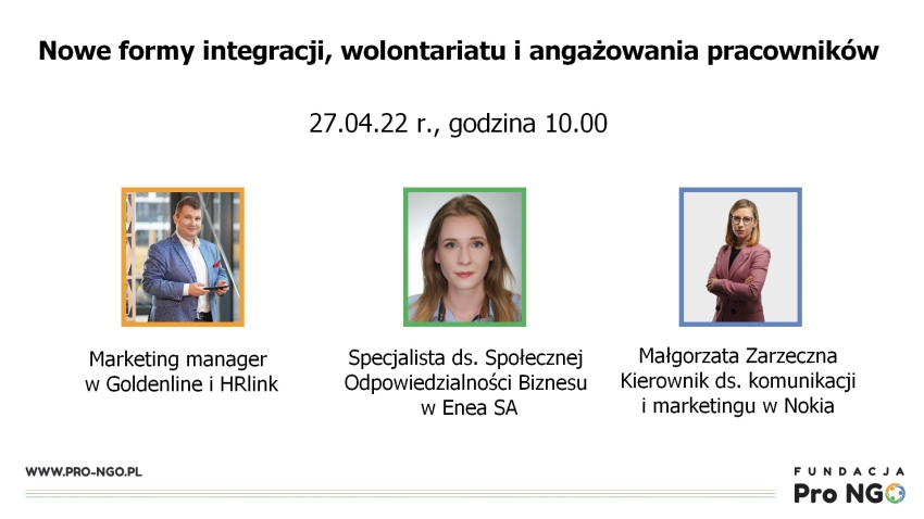 Trzy fotografie osób