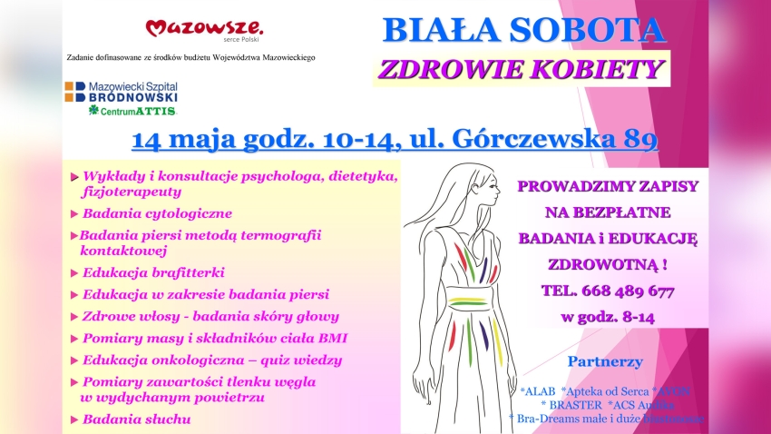 Grafika promująca akcję - Biała Sobota