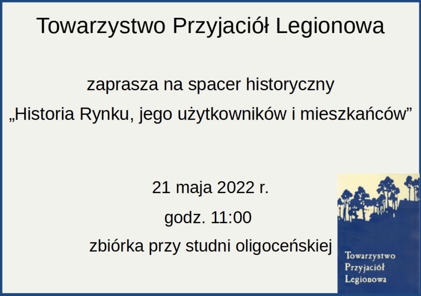 GRafika promująća spacer