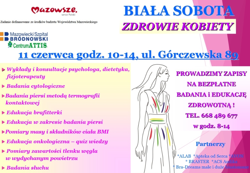 Grafika promująca akcję - Biała Sobota