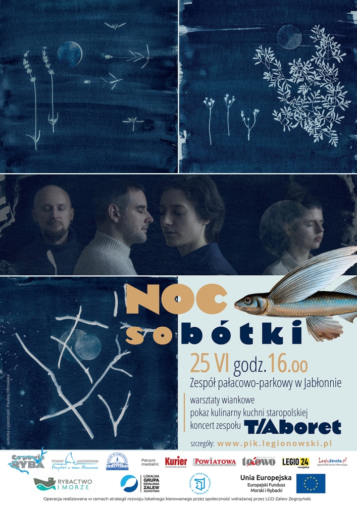 Plakat promujący Noc sobótki
