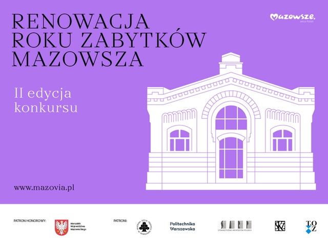 Renowacja Roku Zabytków Mazowsza