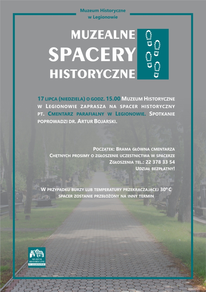 Spacer historyczny: „Cmentarz parafialny w Legionowie”