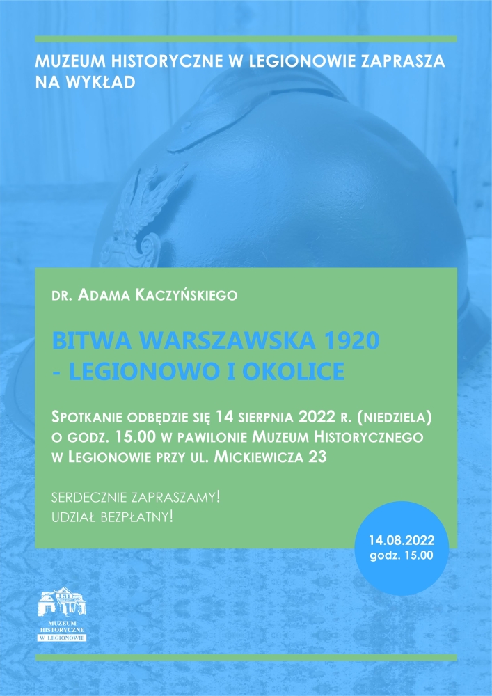 Plakat promujący wykład
