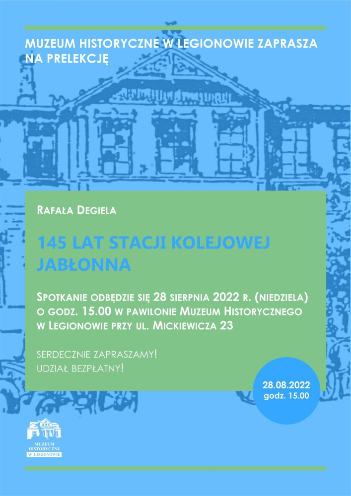 Plakat promujący wykład