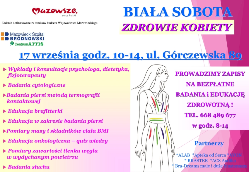 Grafika promująca Białą Sobotę