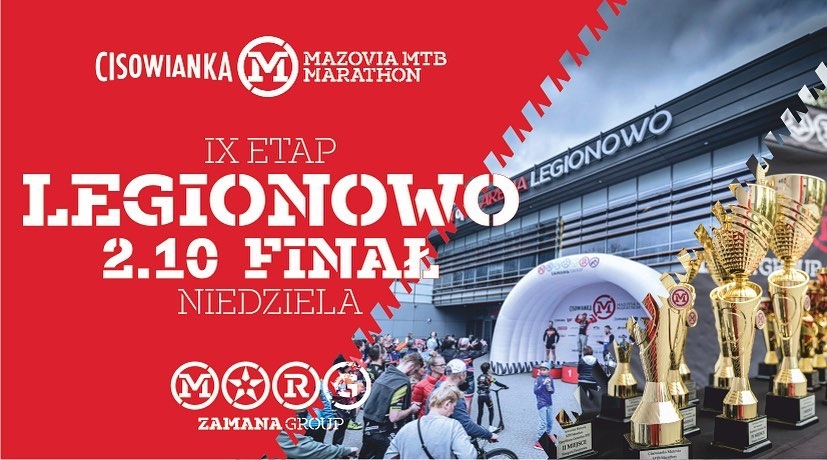 Plakat promujący zawody MTB