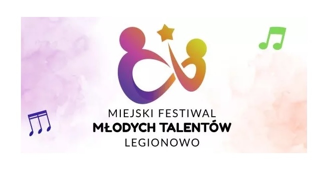 Grafika promująca Miejski Festiwal Młodych Talentów