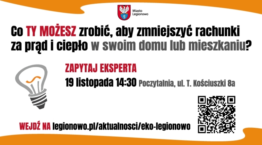 Grafika z napisem - Co Ty możesz zrobić, aby zmniejszyć rachunki za prąd