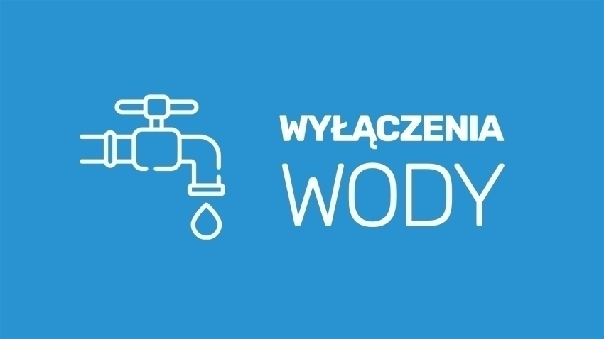 Grafika wyróżniająca - Wyłączenia wody