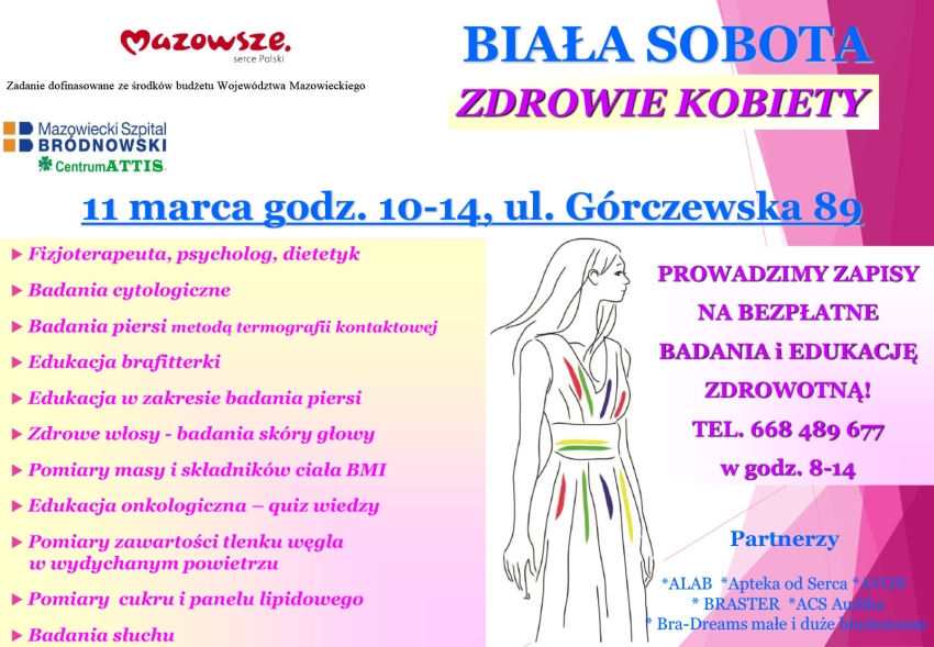Grafika promująca Białą Sobotę