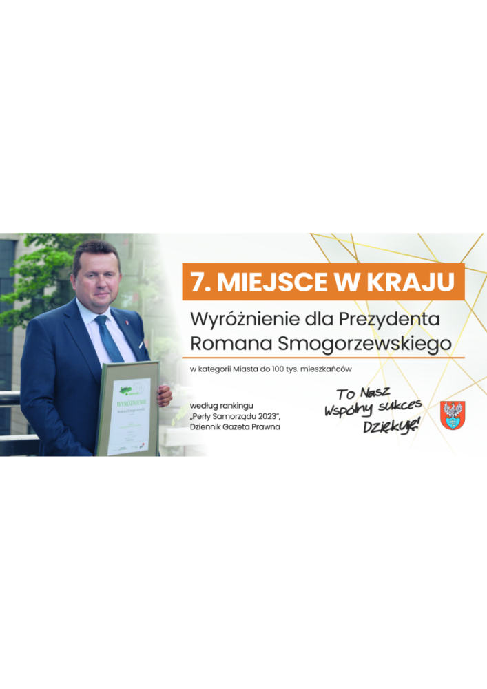 zdjęcie z prezydentem Legionowoa Romanem Smogorzewskim