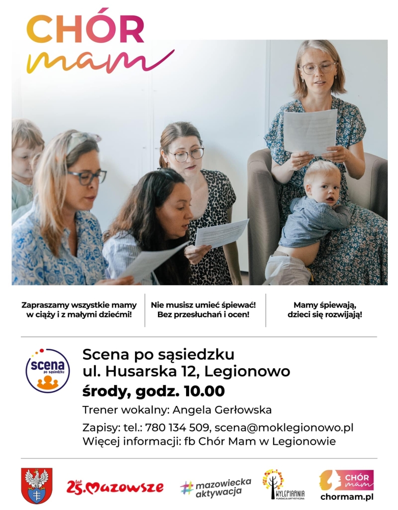 plakat chór mam