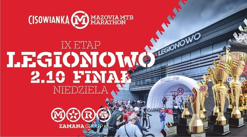 Plakat promujący zawody MTB