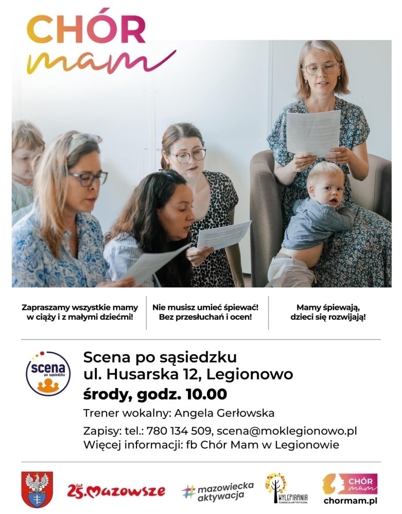 plakat chór mam