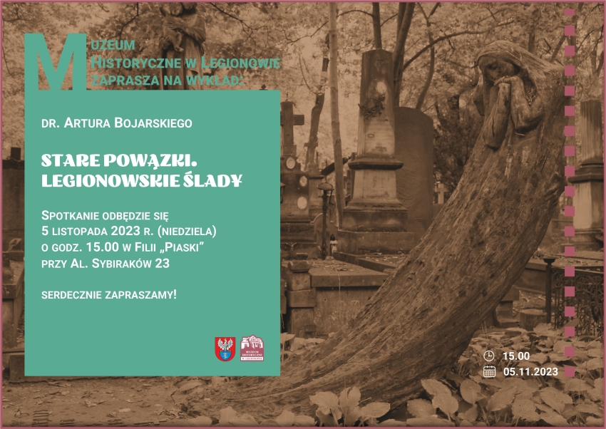Plakat informujący o wykładzie.