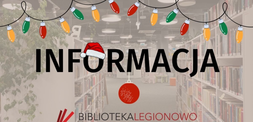 Grafika z napisem: Informacja
