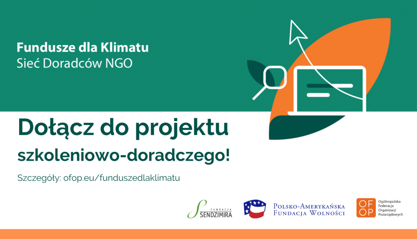 Grafika promująca projekt szkoleniowo-doradczy