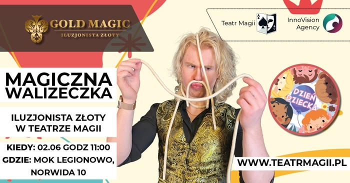 Plakt informujący o przedstawieniu dla dzieci