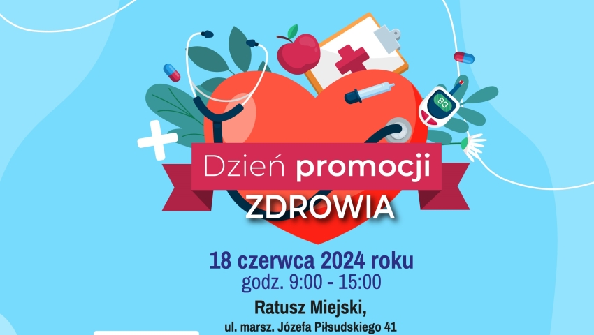 Napis: dzień promocji zdrowia