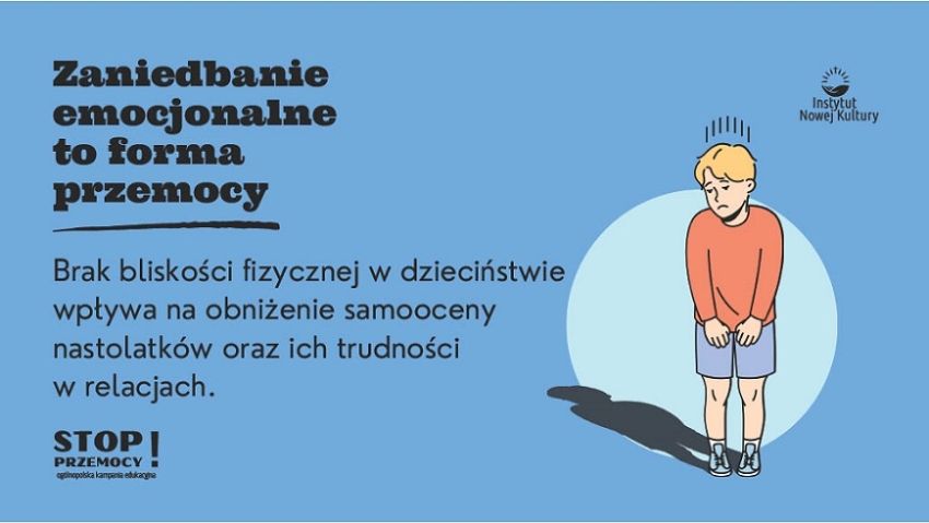 Plakat informujący o kampanii społecznej
