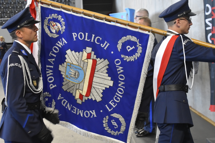 Sztandar KPP Legionowo