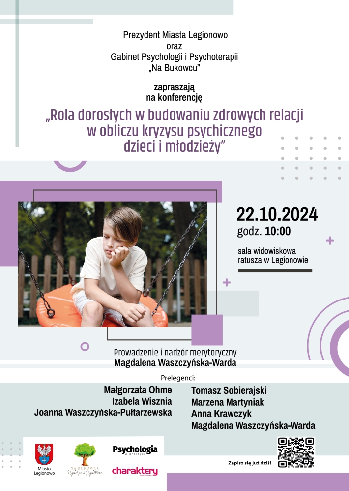 Plakat informujący o konferencji