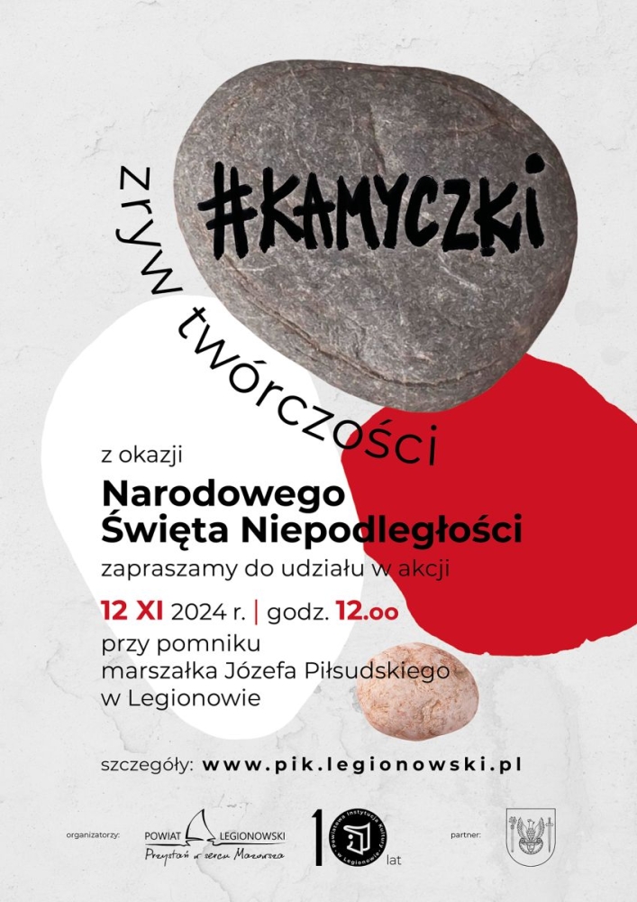 Plakat promocyjny akcji z okazji Narodowego Święta Niepodległości