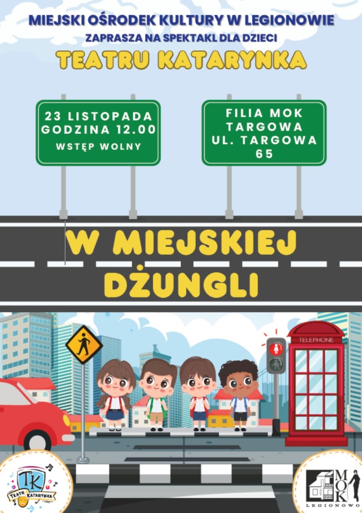 Palakat infoirmujący o spektaklu