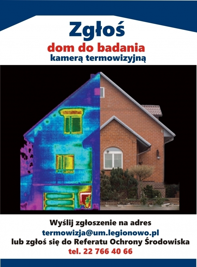 Ulotka dot. badania kamerą termowizyjną