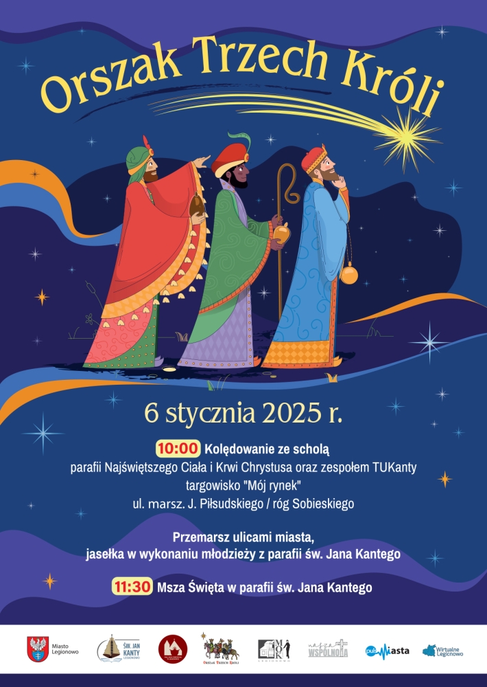 Plakat promocyjny Orszak Trzech Króli