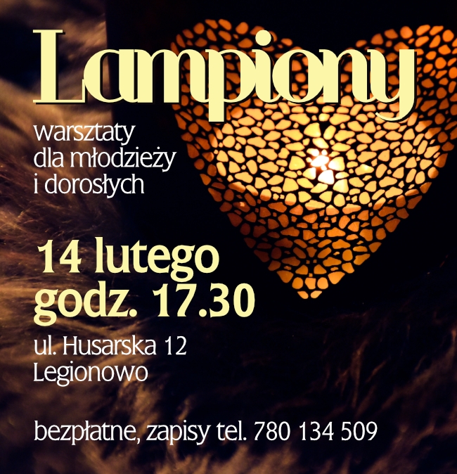 Grafika informująca o warsztatach