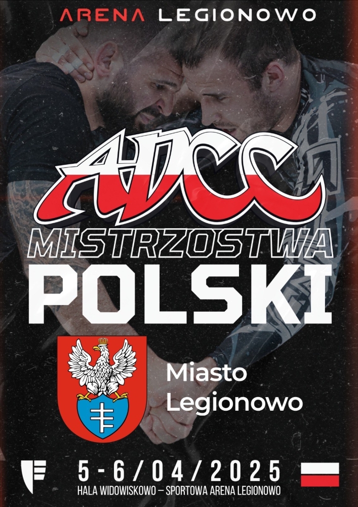 Grafika informująca o ju-jitsu - XXI Mistrzostwa Polski ADCC