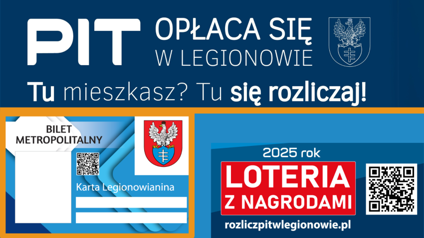 białe napisy na niebieskim tle