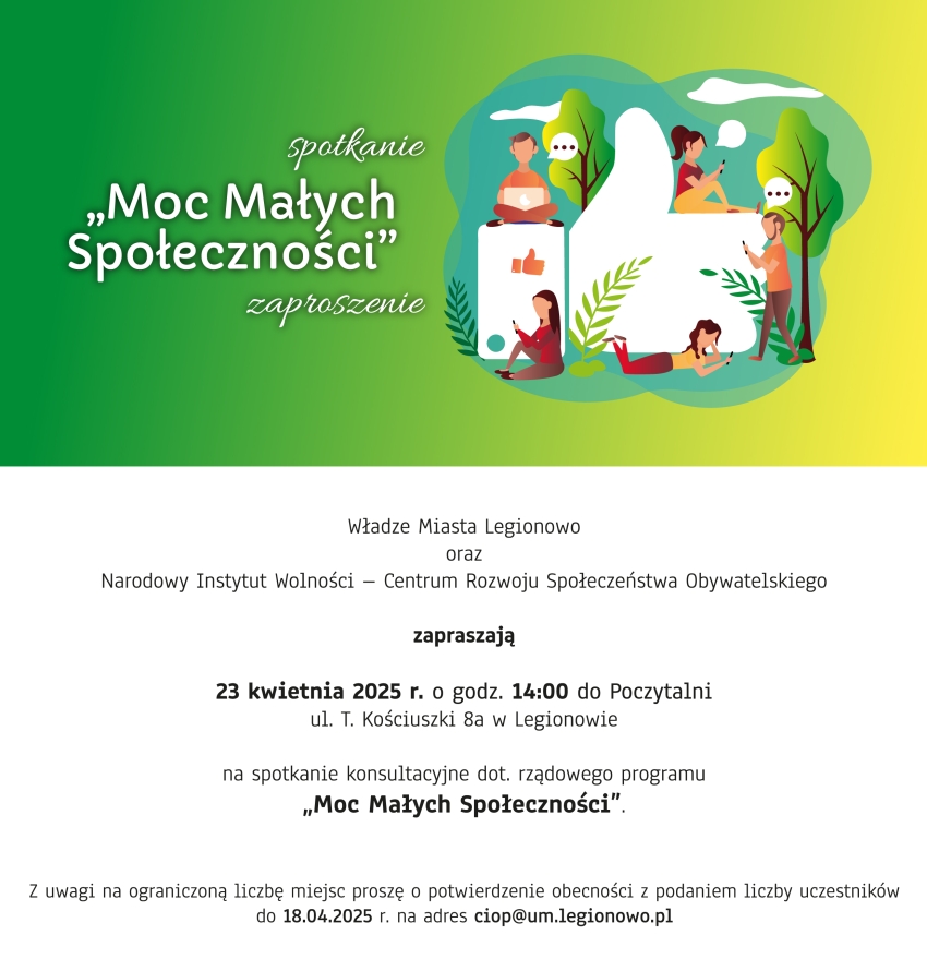 Spotkanie ,,Moc Małych Społeczności