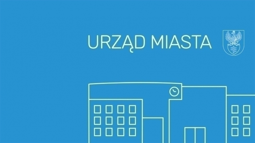 Na grafice napis: Urząd Miasta