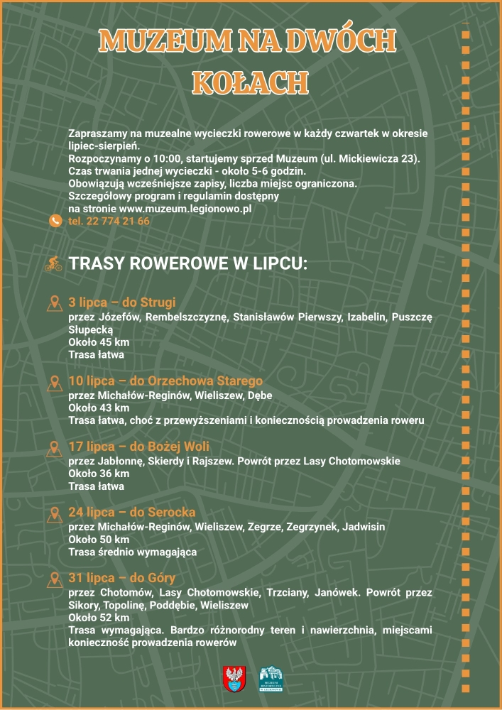 plakat z informacjami na temat wydarzenia