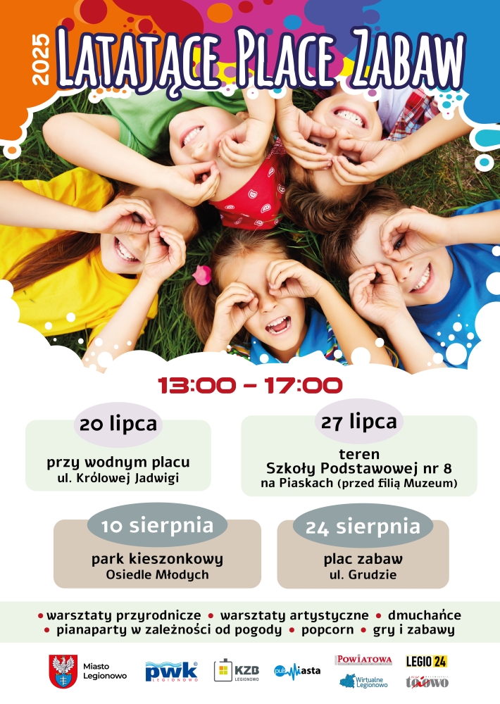 grafika informacyjna ze zdjeciem uśmiechniętych dzieci