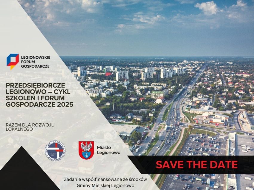 przedsiębiorcze Legionowo- baner reklamowy