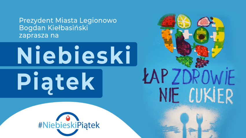 plakat niebieski piątek