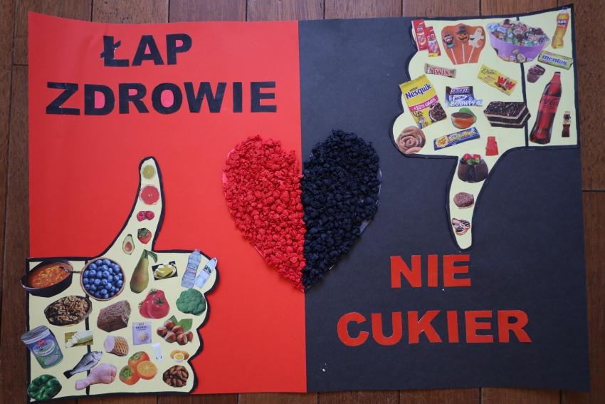 Plakat - Sp nr 4, kl. 1B i 3A, 1 miejsce kat. 1- 3