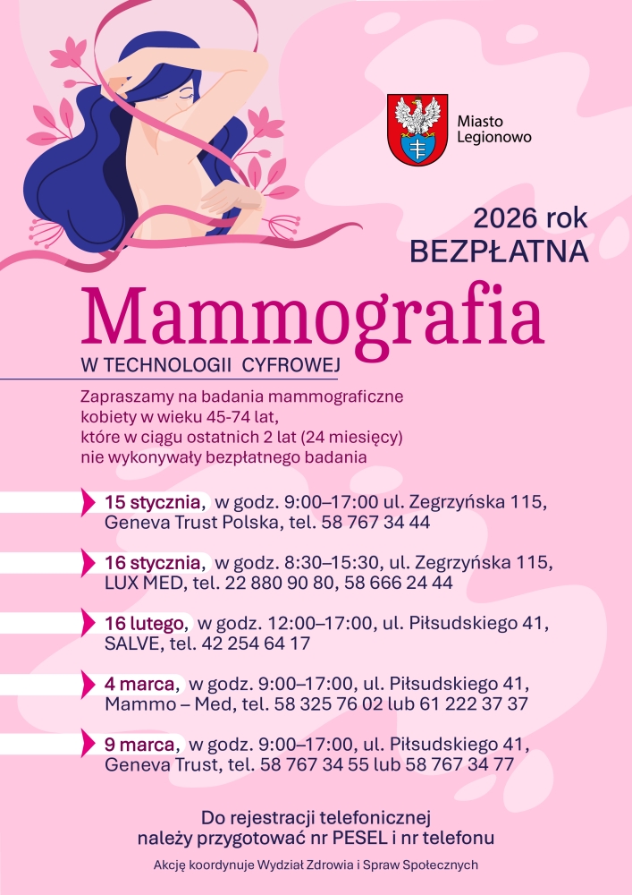 plakat mammografia