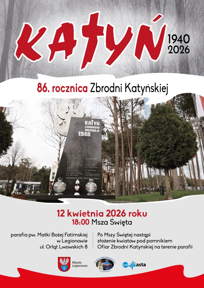 Plakat informujący
