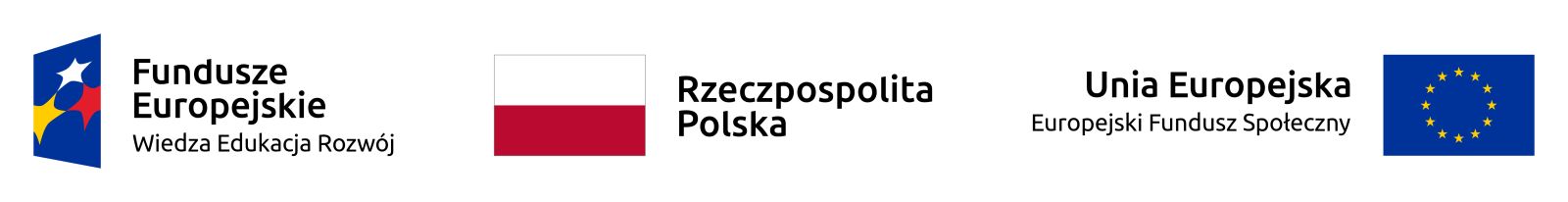 logotyp Funduszy Europejskich, flaga Polski i UE