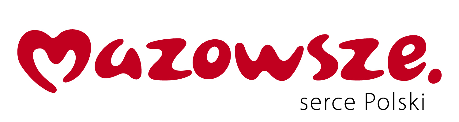 Logotyp Mazowsze. serce Polski