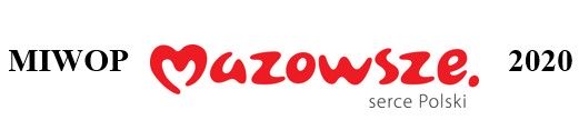 Logo z napisem MIWOP Mazowsze serce Polski 2020